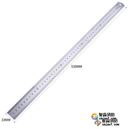 西藏钢直尺量程50cm；精度：1mm　